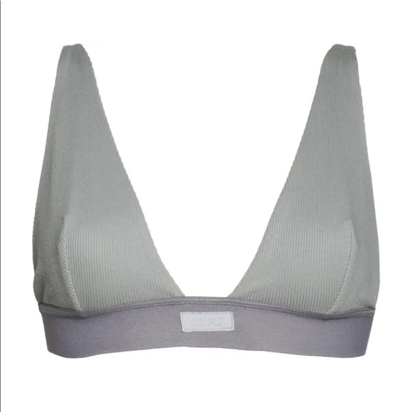 SKIMS Other - SKIMS COTTON PLUNGE BRALETTE